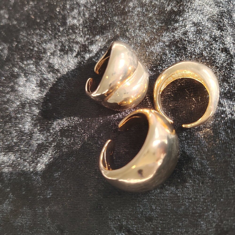 Gold Statement Rings - Picture 4 of 8